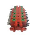 Tractor hydraulic multiple drectional control seciton valves