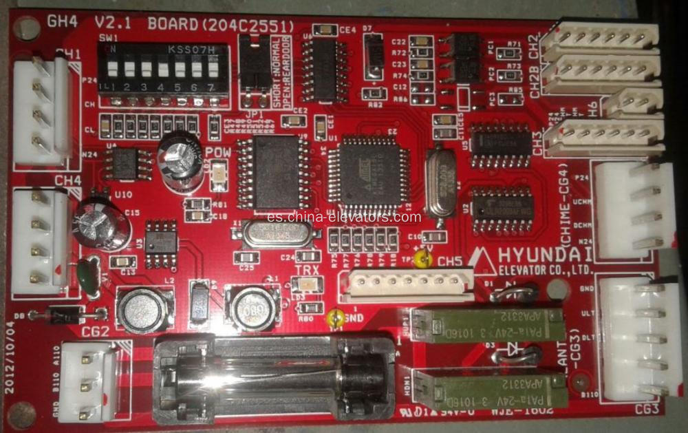 Junta GH4 V2.1 para ascensores Hyundai 204C2551