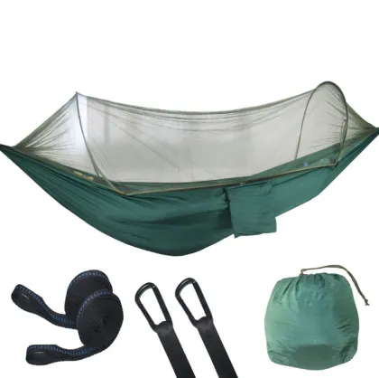 Custom Double & Single Lightweight Portable Outdoor Camping Hammocks for Factory Wholesale