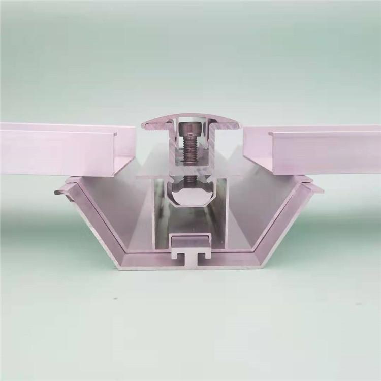 Aluminum alloy BIPV rooftop solar mounting system