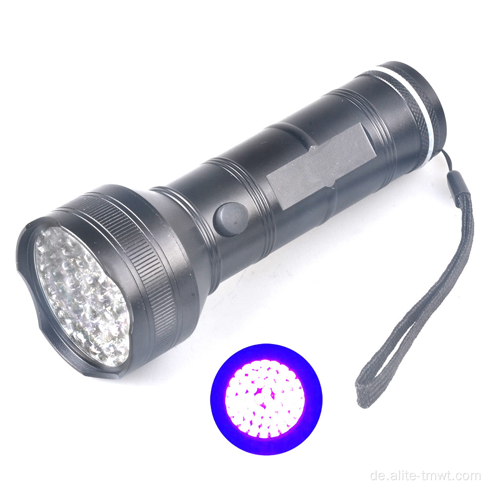 395nm 51 LED UV Black Light Taschenlampe Taschenlampe