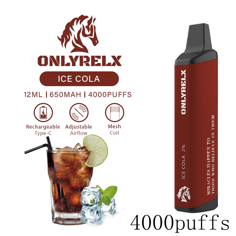 Customized Logo onlyrelx Brand mesh Coil Disposable Vape