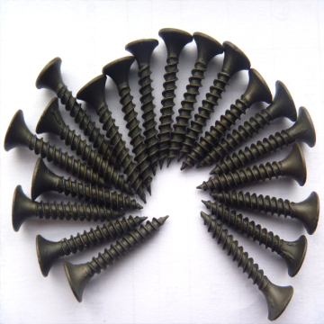 Black Phosphated Fine Thread Self-Tapping Drywall Screws for Tianjin Quality Gypsum