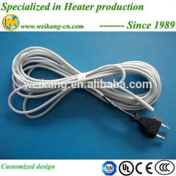 Electric heating cable with CE