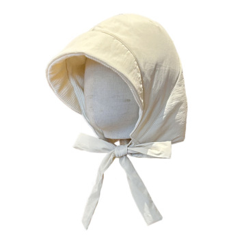 Winter Down Cloth Hat Outdoor Cycling Warm Strap Cotton Hat