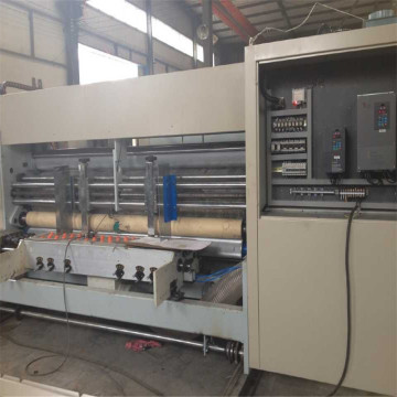 lead edge feeder printing slotting die cutting machine