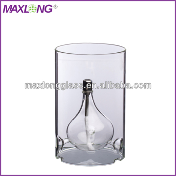 Hot Sale Bulb Shaped Glass Oil Lamp 192mm