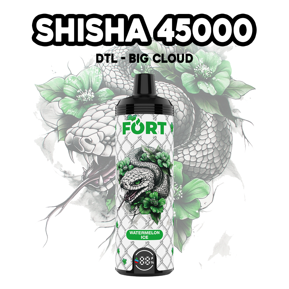 Grosir Benteng Shisha 45000 Puffs Bulk Order