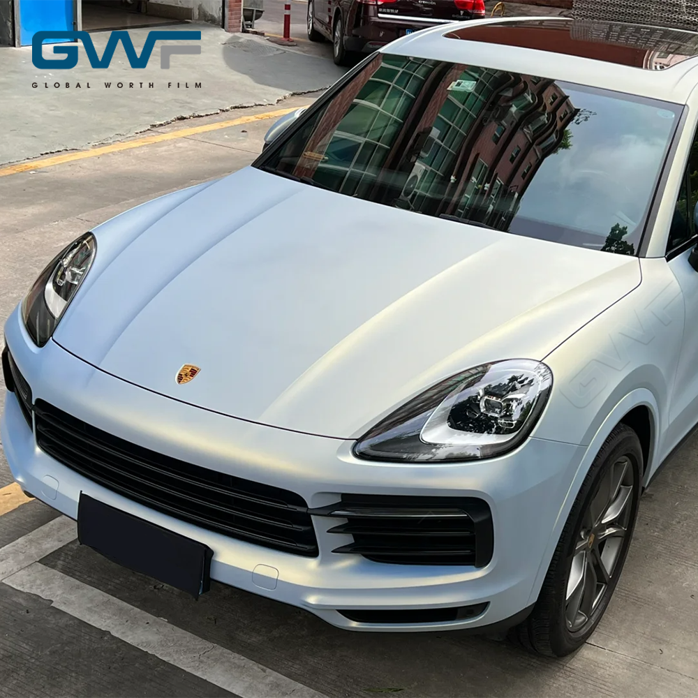 Matte Blue Charm Gold