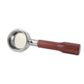 58mm Stainless Steel Portafilter With Wooden Handle