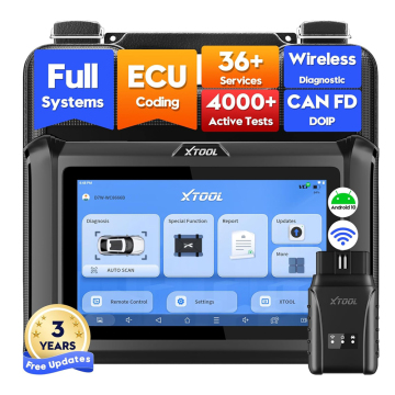 Xtool D7W OBD2 -scanner: uitgebreid diagnostisch hulpmiddel voor auto's