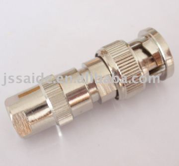 SQ9 male clamp RF connector
