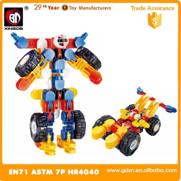 Cheap DIY plastic building block