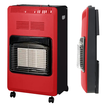 Portable Infrared Gas Heater: Energy-Saving and Easy-Moving Mini Room Heater for Bedrooms