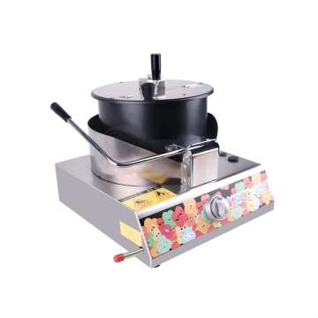 Hand-Cranked Automatic Popcorn Machine for Commercial Stalls