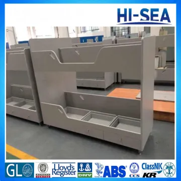 Offshore Aluminum Honeycomb Marine Bunk Bed with Drawers