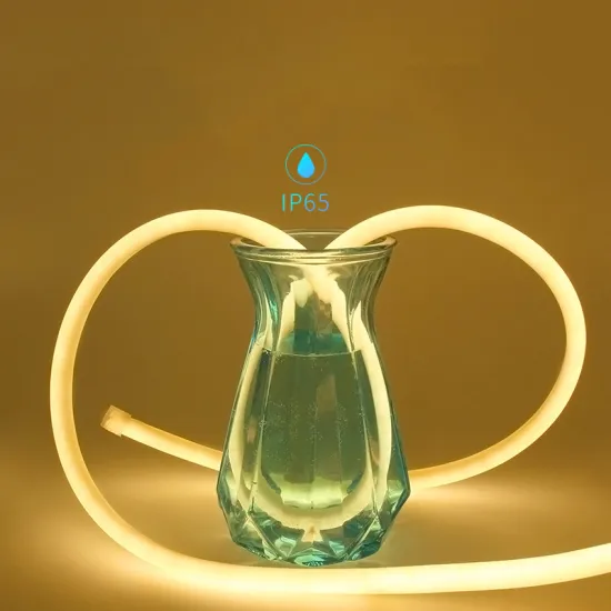 360 Degree IP67 Silicone Round Dimmable LED Neon Flex Tube 24V Stripe Light