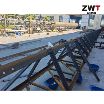 Projetos modulares de torres estaiadas para implantação eficiente