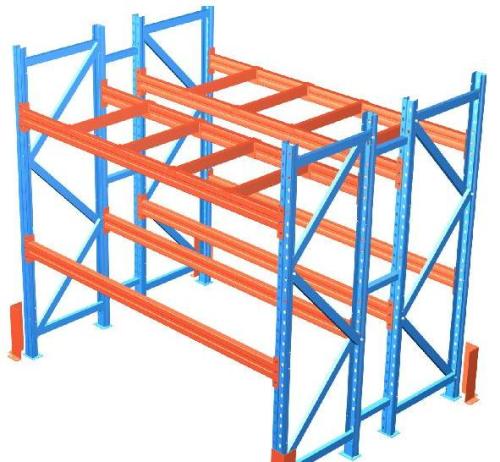 Rack di stoccaggio per carichi pesanti che forma macchina