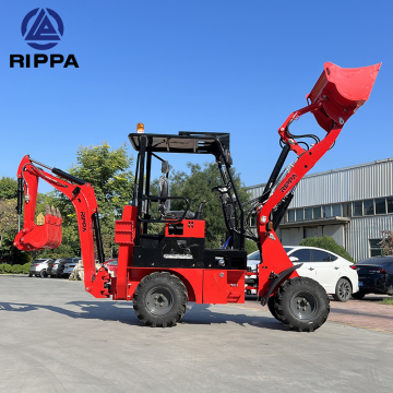 Rippa 3Ton Mini Backhoe Loader 4Ton Excavator Telehandler Telescopic Loader 4x4