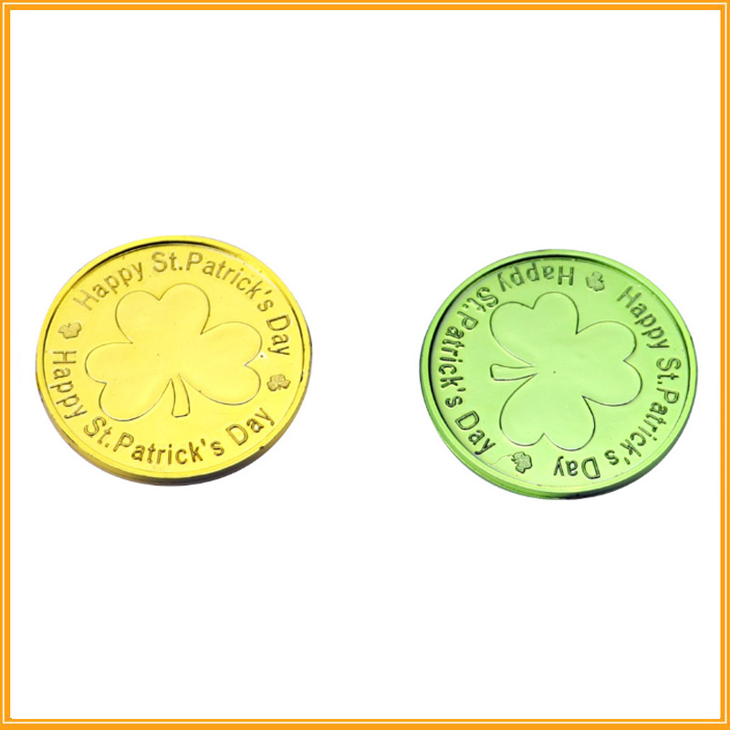 Shamrock Coins Irish Coins