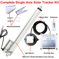 DHL Shipping -1KW Single Axis Solar Tracker W/ 300mm/12" Linear Actuator W/ Controller for for Solar Panel Tracking System