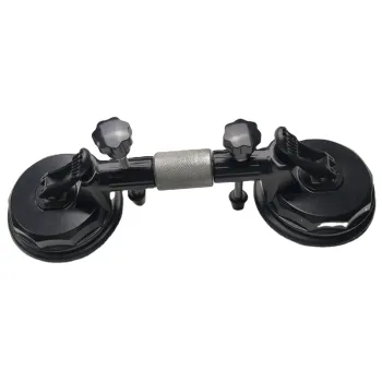Adjustable Vacuum Suction Plate Lifter for Glass and Stone with Double Handle