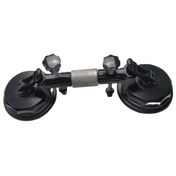 Adjustable Vacuum Suction Plate Lifter for Glass and Stone with Double Handle
