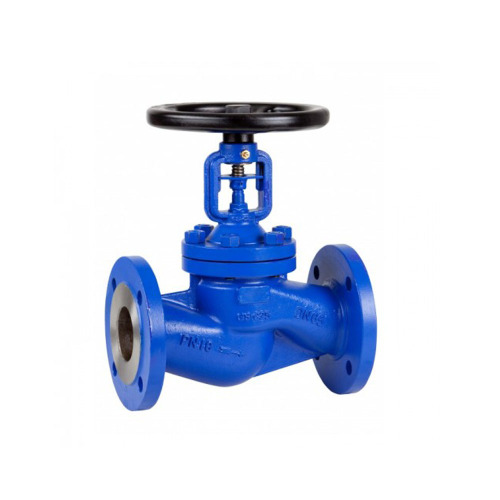 China DIN Cast Iron Bellows Globe Valve Manufactory