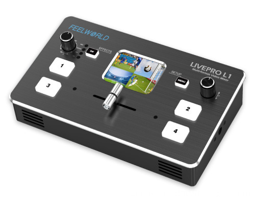 Feelworld Pro Live: Portable HDMI Video Switcher for HD Streaming