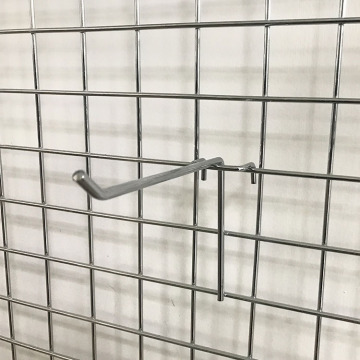 Custom Metal Display Racks with Wire Mesh Gridwall Panels for Shop Fitting