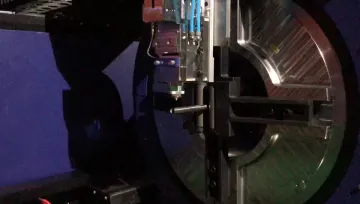 Auto Focus Industrial round metal pipe fixture Fiber Laser plotter