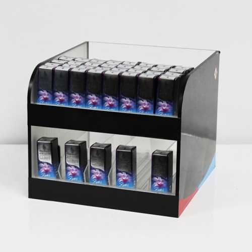 Apex-Acryl-E-Saft-Display mit Pusher