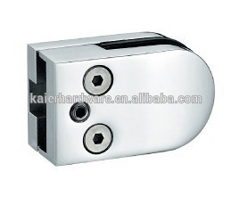High quality glass door holding railing flat clamp K-2009