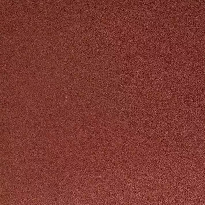 Knitted wool polyester needle punched brushed fabric