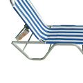 Шезлонг для пляжа и бассейна с дизайном Blue Stripe