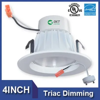 for US and Canada market AC110v 4inch 4000K retrofit high hats 9w 11w