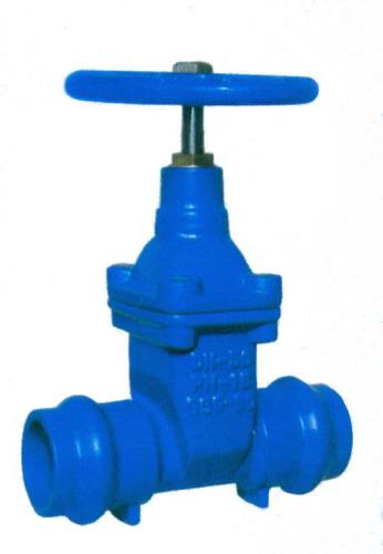 DIN3352 Socket End NRS Resilient Seated Gate Valve