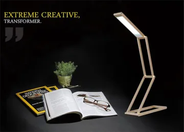 led modern portable metal rechargeable table lamp