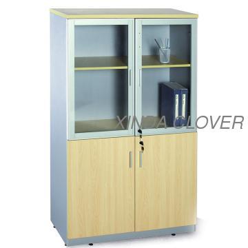 Half glass doors cabinet,stroages