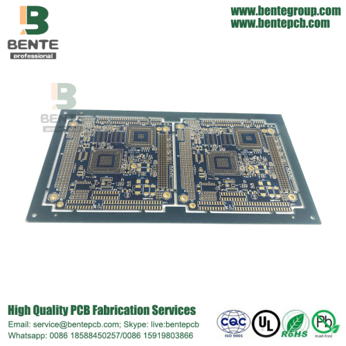 Blind/Buried via 8 Layers Prototype PCB Hole in PAD