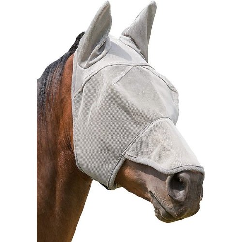 Masque à cheval de nez et de couverture d'oreille en cuir tisser