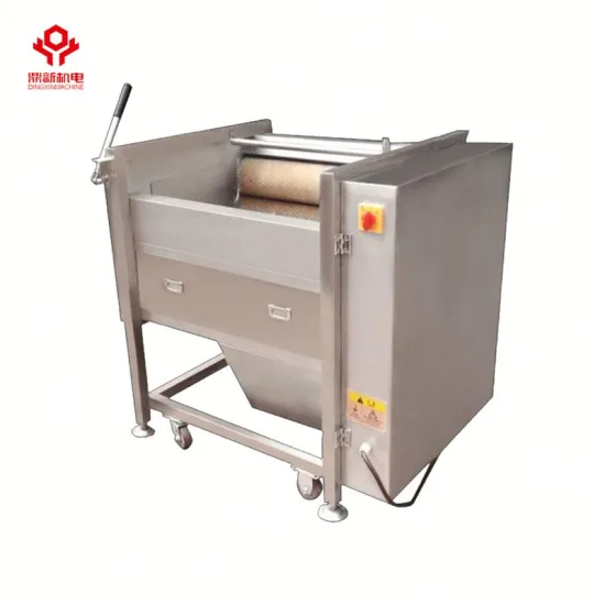 Good Price 700-800kg/h nylon roller yam peeler in Sri Lanka