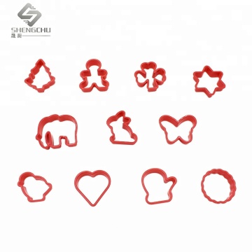 Wholesale Christmas Cookie Molds: Bulk Red Biscuit Molds & Mini Baking Tools