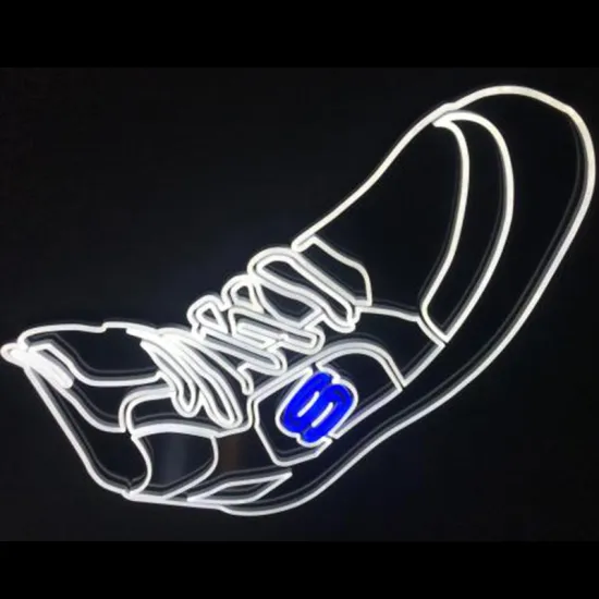 SHOES LED NEON ILLUMINATED SIGNAGE