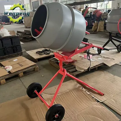 Planetary Concrete Mixer with Counterflow Mixer