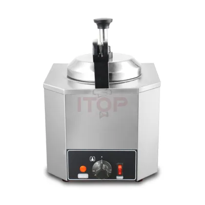 Commercial Nacho Cheese and Chocolate Warmer Machine Hot Fudge Dispenser
