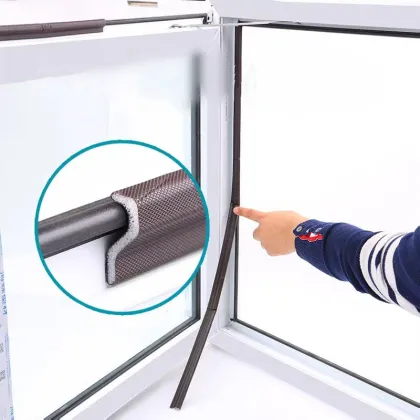 PU Door Weather Seal Strip for Foam Sponge Windows and Doors