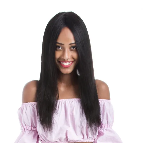 Best Double Drawn Cuticle Aligned Swiss Lace Wigs , 13x4 Straight Lace Frontal  Brazilian Virgin Human Hair Wigs For Black Women