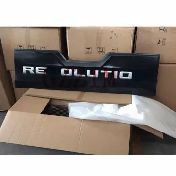 Hilux Revo 2016+ Tailgate Plate Rear Door Moulding